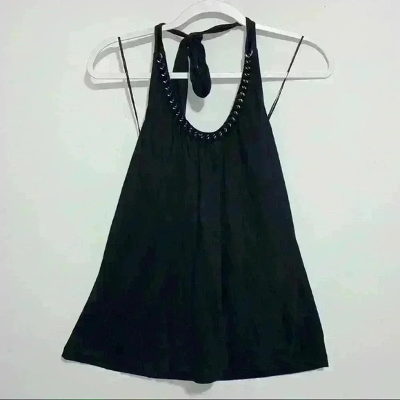 Armani Exchange blouse black/silver S - Picture 1 of 3